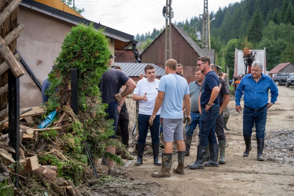La un an de la potopul din Broșteni, președintele Gheorghe Șoldan rememorează „lecția solidarității”