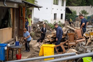 La un an de la potopul din Broșteni, președintele Gheorghe Șoldan rememorează „lecția solidarității”
