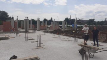 Primarul din Liteni, Tomiță Onisii, a anunțat că lucrările la noua creșă cu 40 de locuri din oraș avansează conform graficului