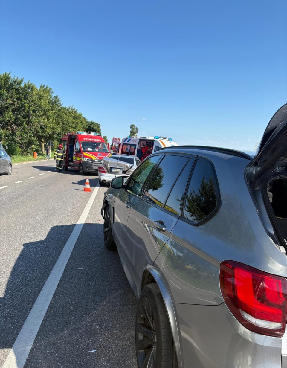 Accident rutier la Dărmănești