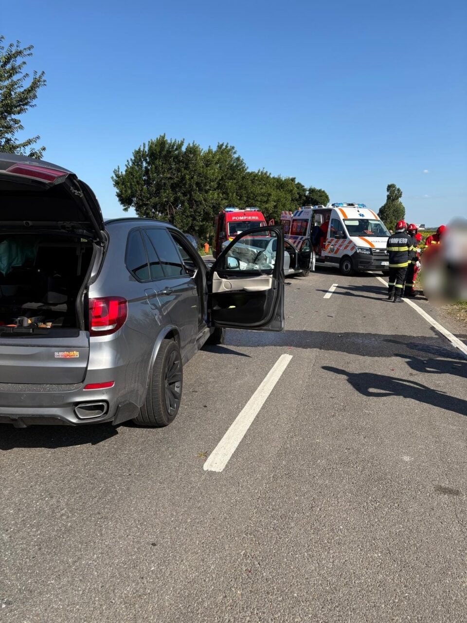 Accident rutier la Dărmănești Accident rutier la Dărmănești